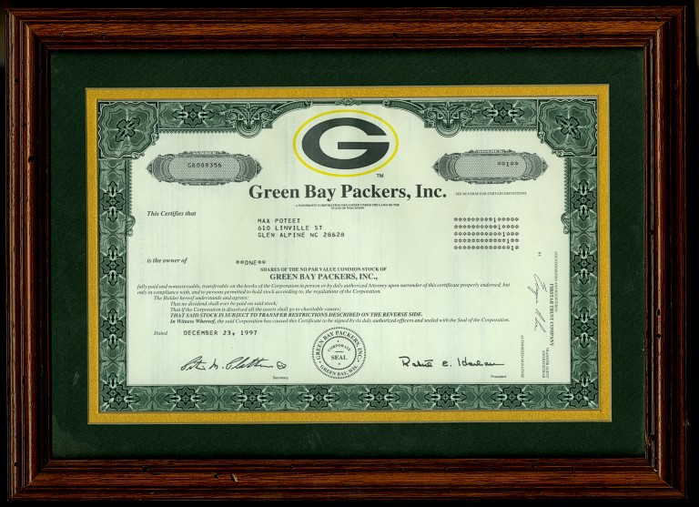 greenbaypackersframed